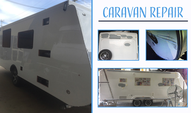 Caravan Fibreglass Repair