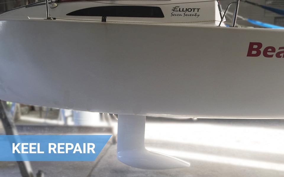 Finished Keel Repair Brisbane